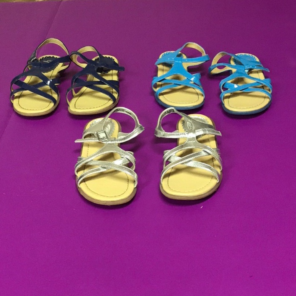3 Open-Toed Dressy Sandals *GREAT CONDITION*